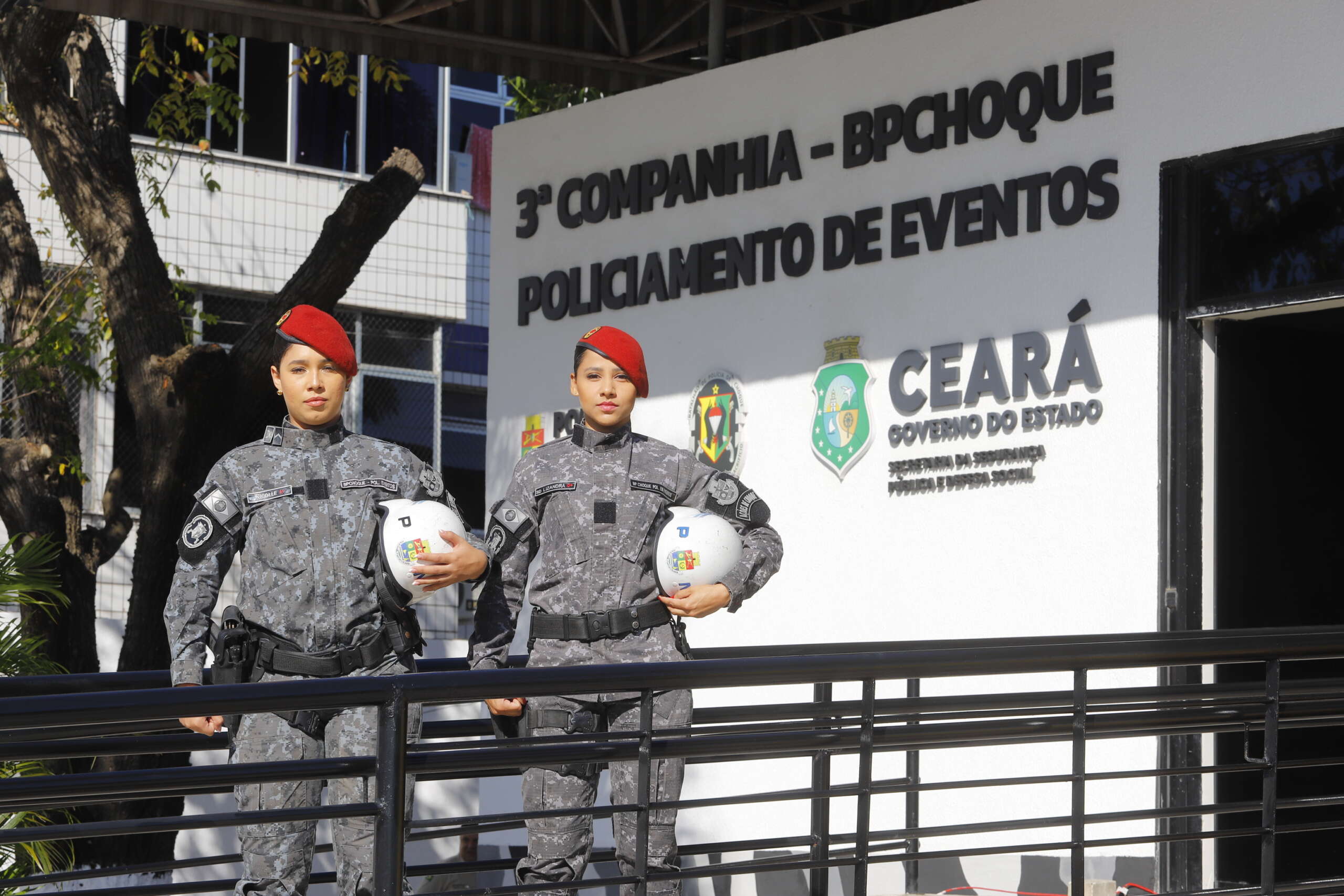 Inaugurado, quartel da Companhia de Eventos do Batalhão de Choque vai facilitar a logística das operações