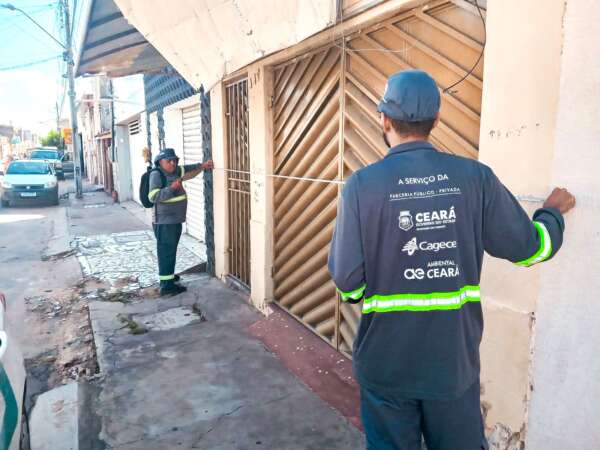 Clientes da Cagece recebem visitas para atualização cadastral na RMF e RMC