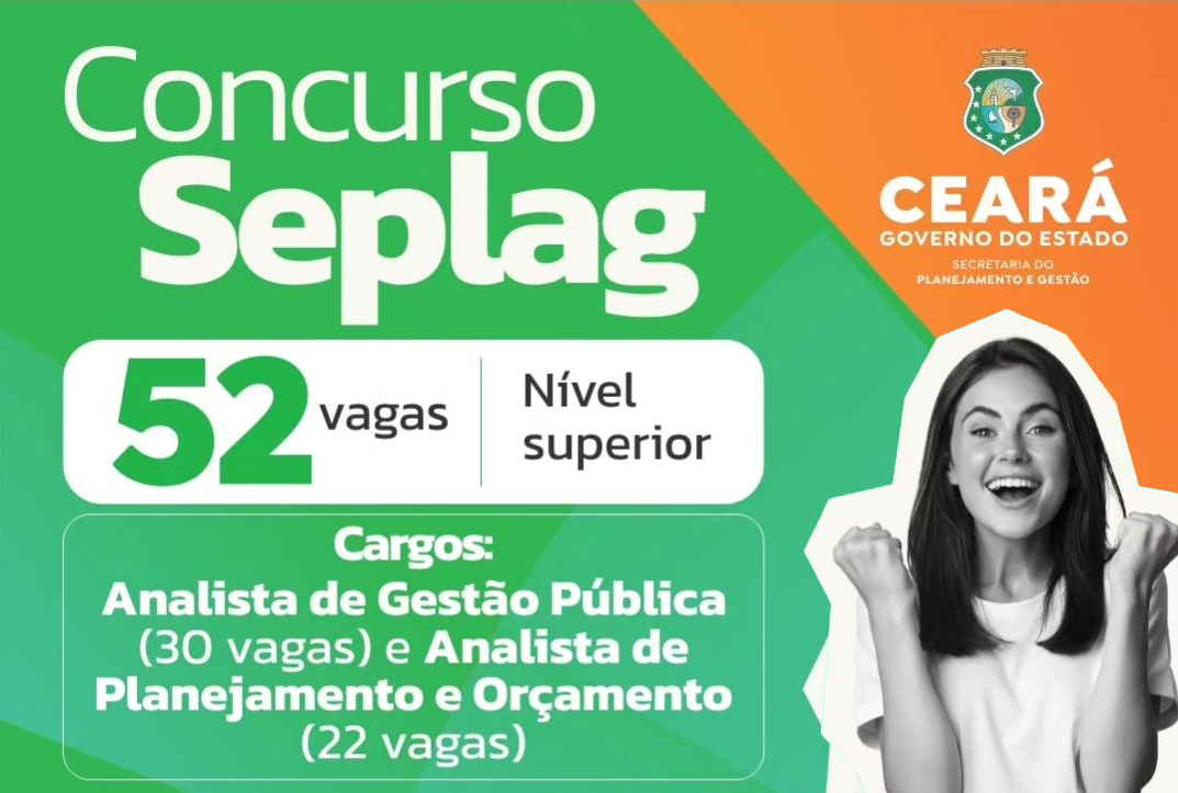 Concurso Seplag-CE: 6.342 candidatos farão provas neste domingo