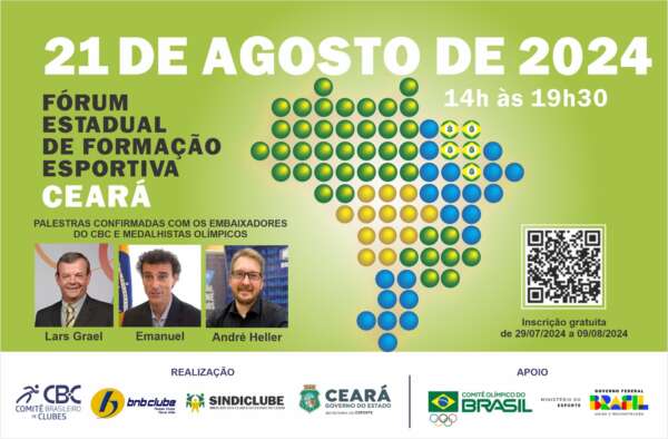 Governo do Ceará realiza Fórum Estadual de Formação Esportiva, em agosto