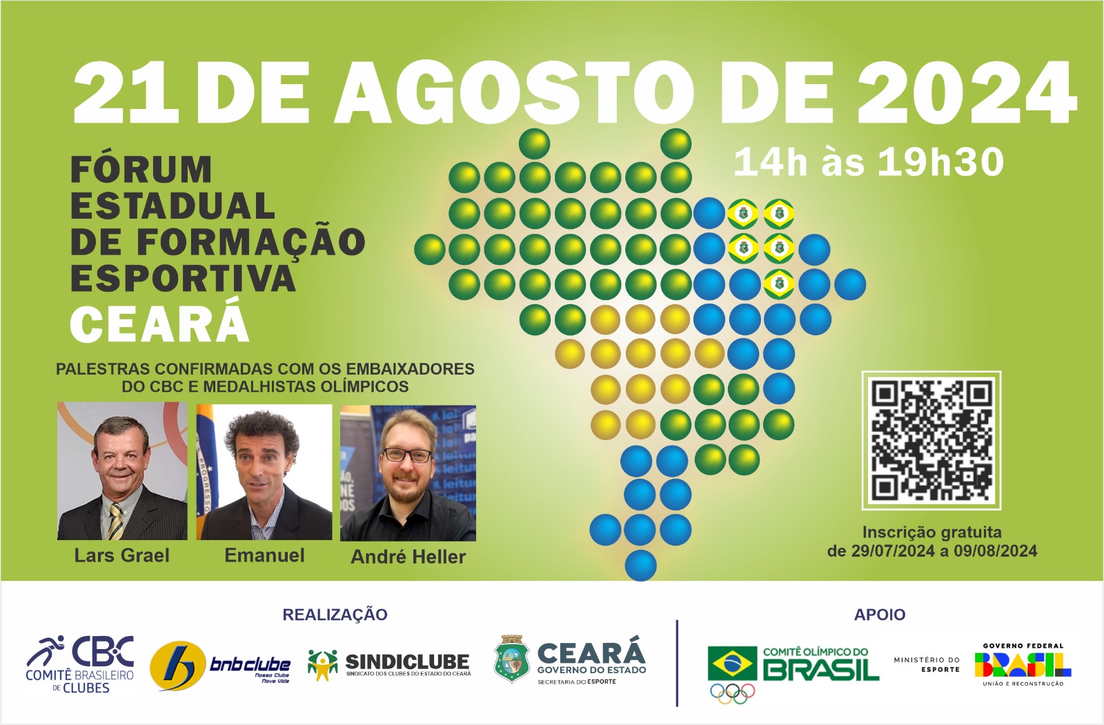 Governo do Ceará realiza Fórum Estadual de Formação Esportiva, em agosto