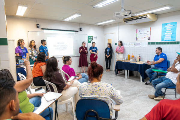 Aula inaugural do curso de Técnicas de Instalações Sanitárias exclusivo para mulheres em Juazeiro do Norte