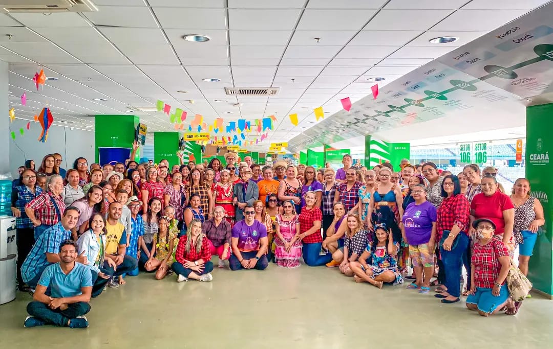 Projeto Felizidade comemora festejos juninos na Arena Castelão