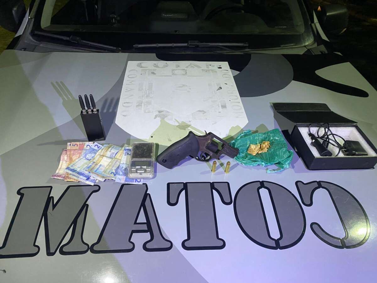 Suspeito com arma de fogo é preso pela PMCE no Bom Jardim