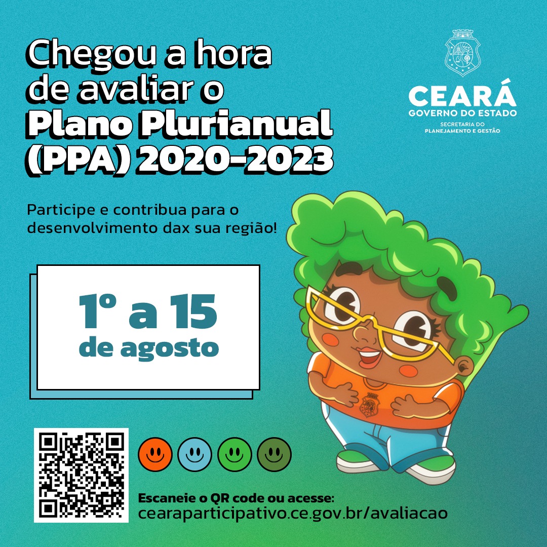 Cidadãos podem avaliar PPA 2020-2023 a partir desta quinta-feira (1º)