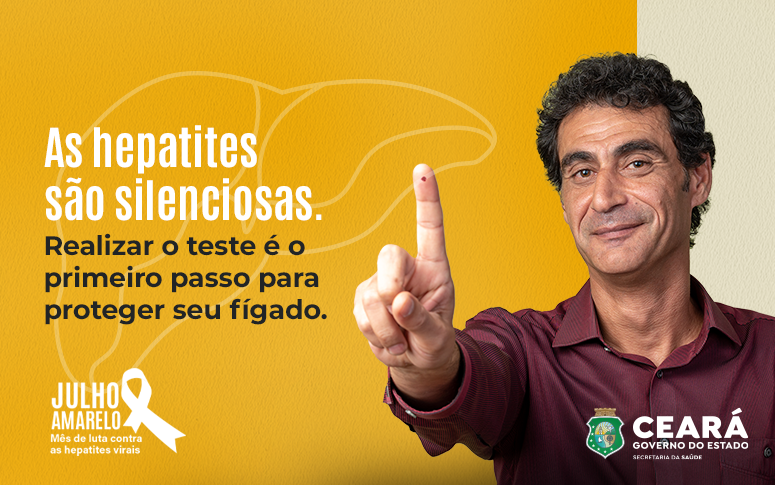 Julho Amarelo: Sesa divulga programação para conscientização sobre as hepatites virais