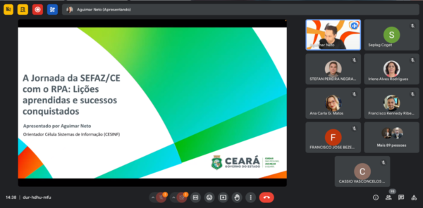 Sefaz-CE é destaque em primeira edição do CE Gov Talks