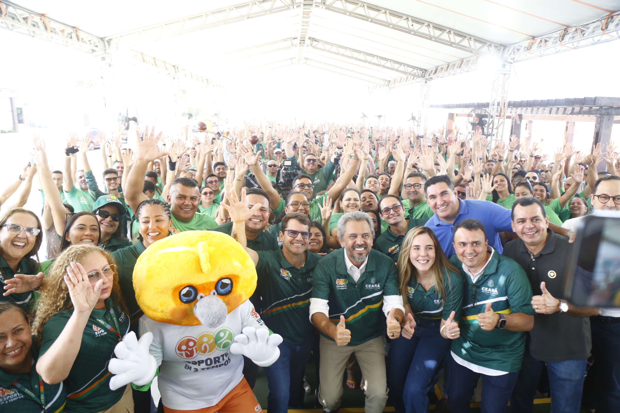 Esporte em 3 Tempos: 258 bolsistas vão atuar nos 184 municípios cearenses