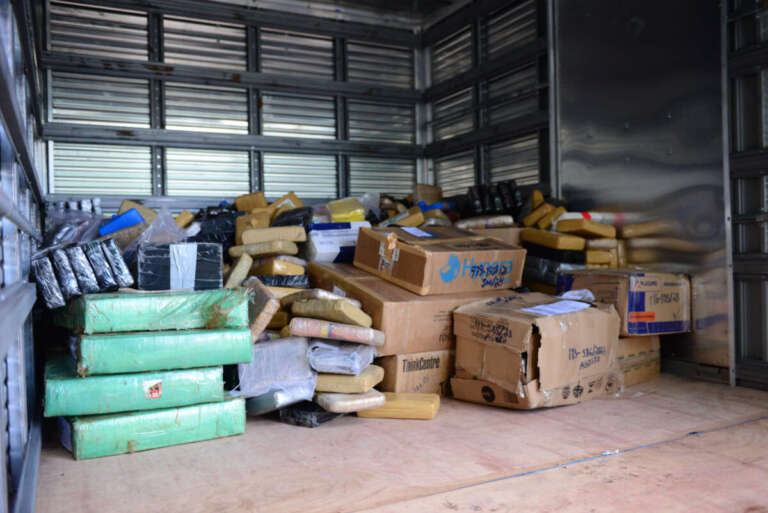 Mais de três toneladas de drogas foram apreendidas de janeiro a julho de 2024 no Ceará