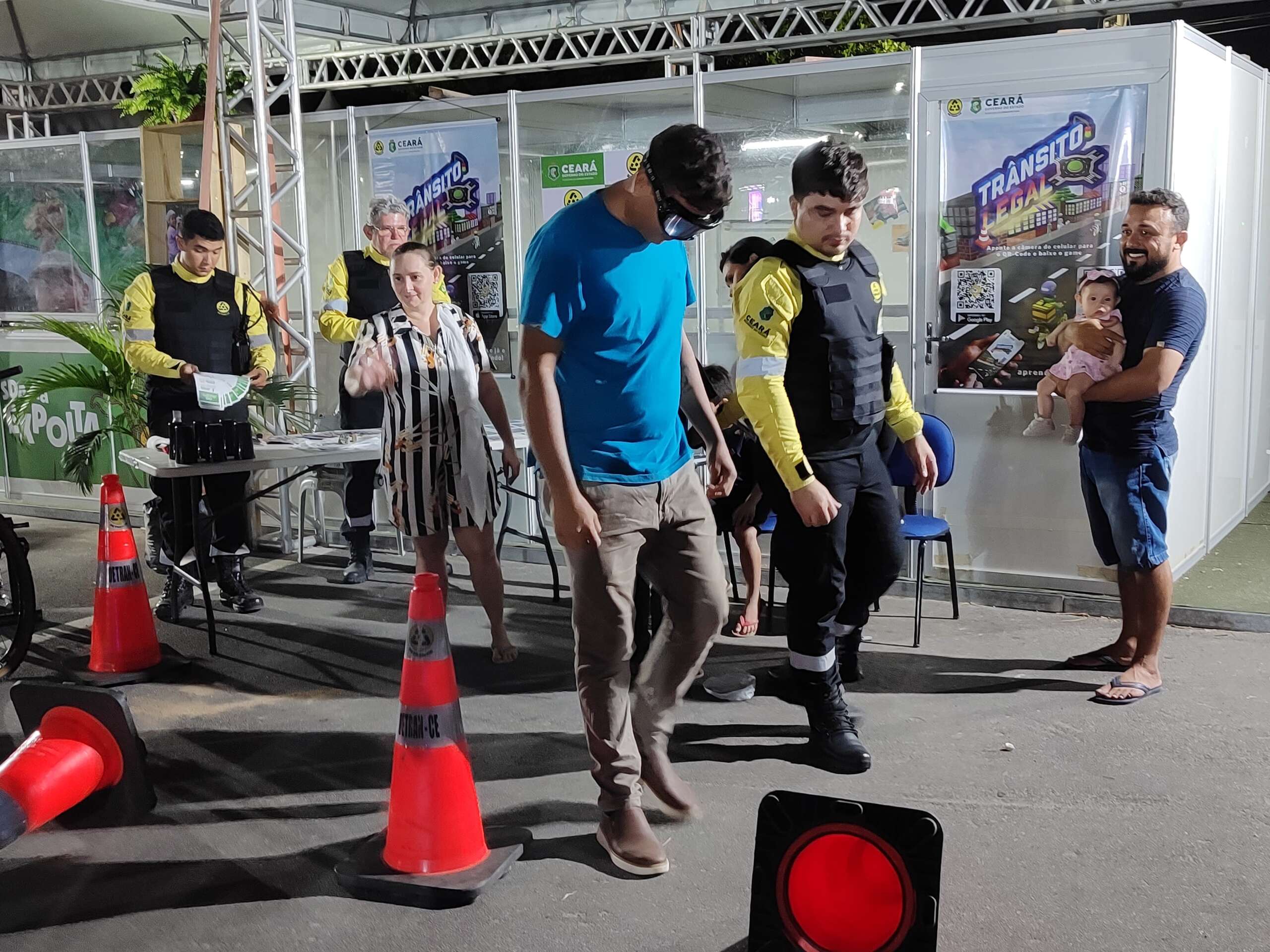 Detran-CE promove prestação de serviços e atividades educativas na 26ª edição da Expoita, em Itapipoca