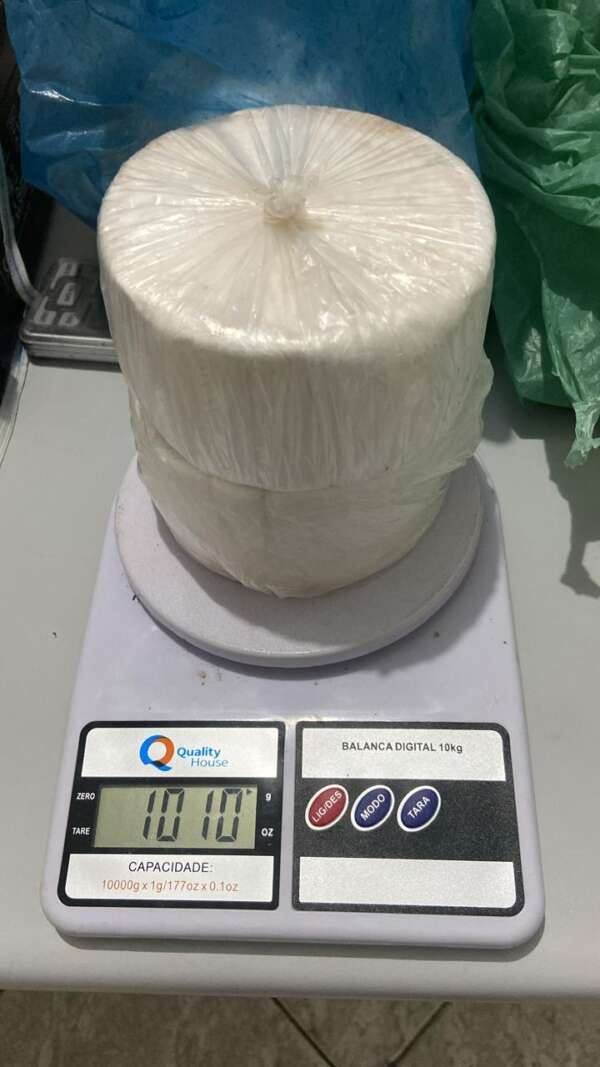 Trio é preso com mais 1,3kg de cocaína e 1kg de maconha, no interior do Ceará
