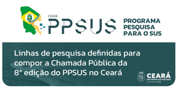 PPSUS divulga linhas de pesquisa para chamada pública da 8ª edição