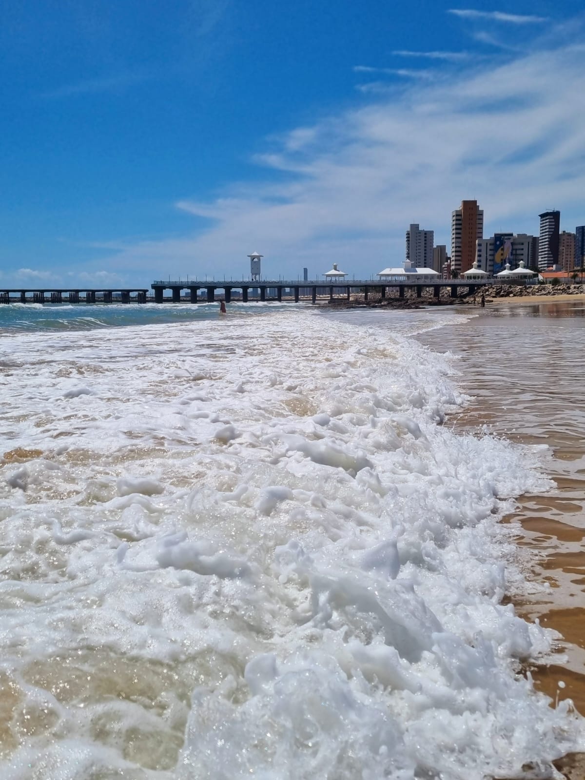 Fortaleza tem 23 trechos próprios para banho neste fim de semana