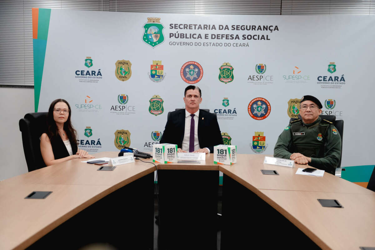 Forças de Segurança capturam 330 suspeitos de violência contra a mulher durante operação “Shamar” no Ceará