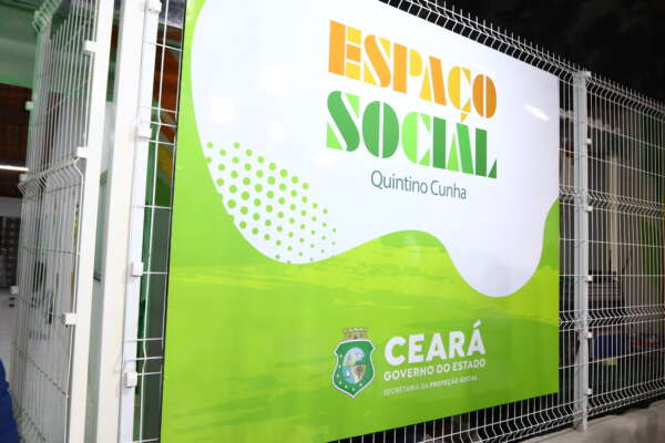 Governo do Ceará inaugura Espaço Social no bairro Quintino Cunha com previsão de atender 240 pessoas por dia