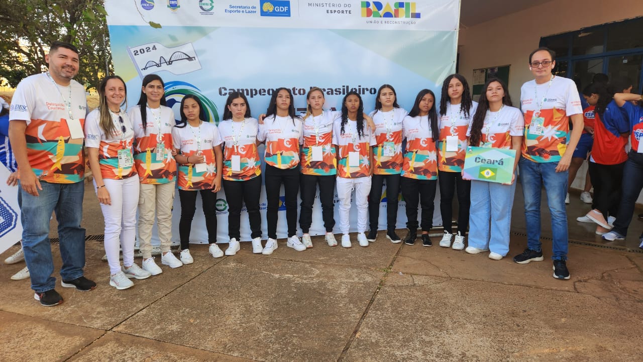 Delegação cearense participa do Campeonato Brasileiro de Futsal Sub-17, em Brasília