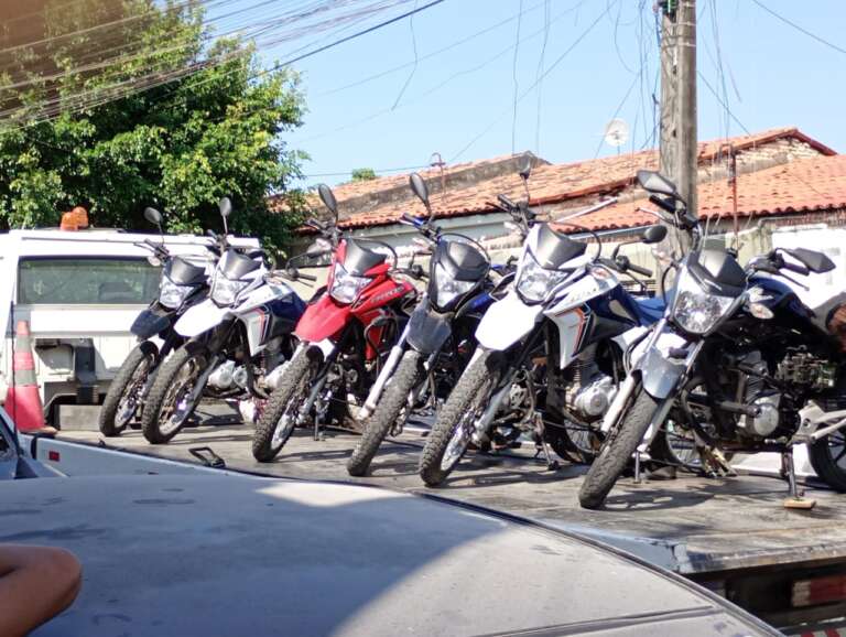 PCCE desarticula associação criminosa especializada em roubar e furtar motocicletas na Capital