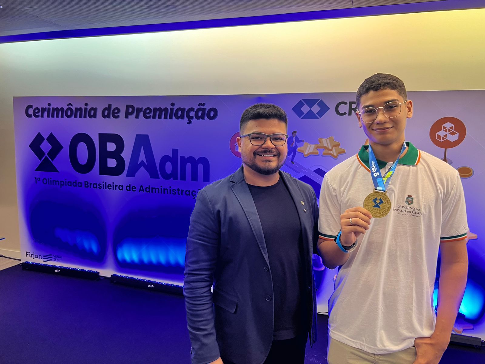 Estudante de Ocara é medalhista de ouro na Olimpíada Brasileira de Administração