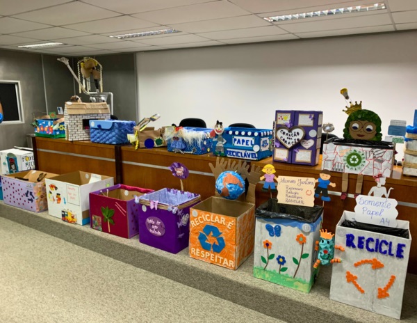 Com atividades lúdicas, HGWA incentiva cultura sustentável na unidade