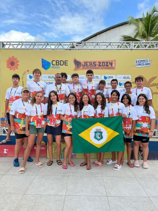 Delegação cearense conquista 39 medalhas nos Jogos Escolares Brasileiros