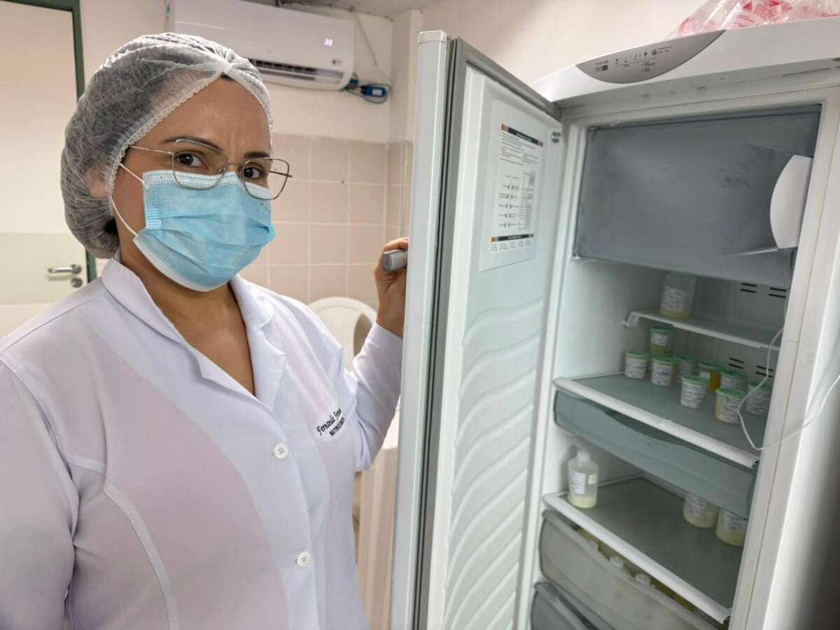 Com baixo estoque, HGWA convida mães a doarem leite humano para bebês internados