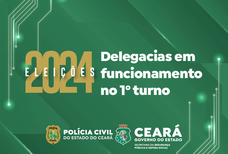 Operação Eleições 2024: confira quais delegacias da Polícia Civil estarão funcionando