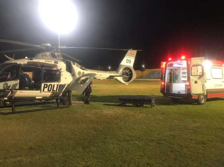 Ciopaer faz transporte aeromédico de paciente de Itapipoca para Fortaleza