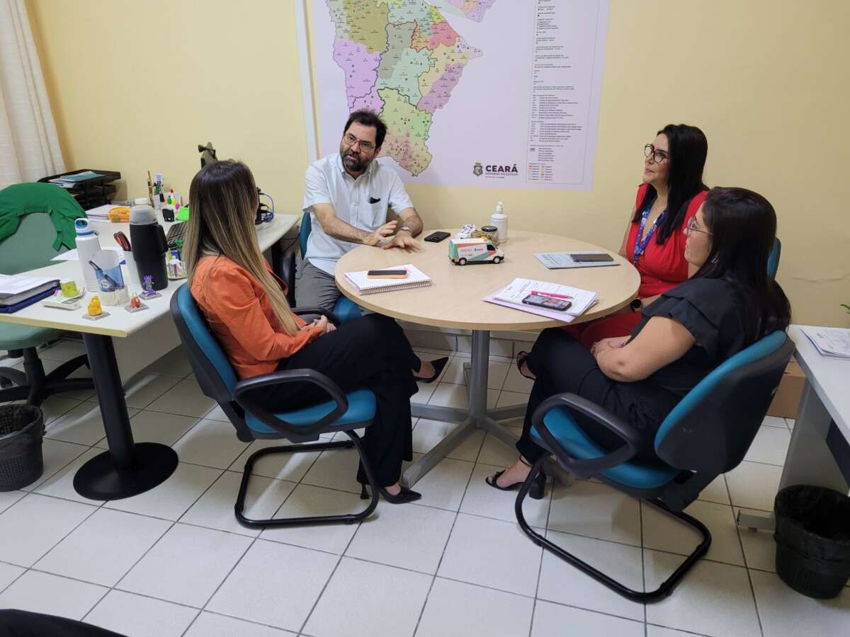 Referência nacional: SVO Ceará recebe visita de equipe da Secretaria da Saúde do Mato Grosso do Sul para intercâmbio de experiências