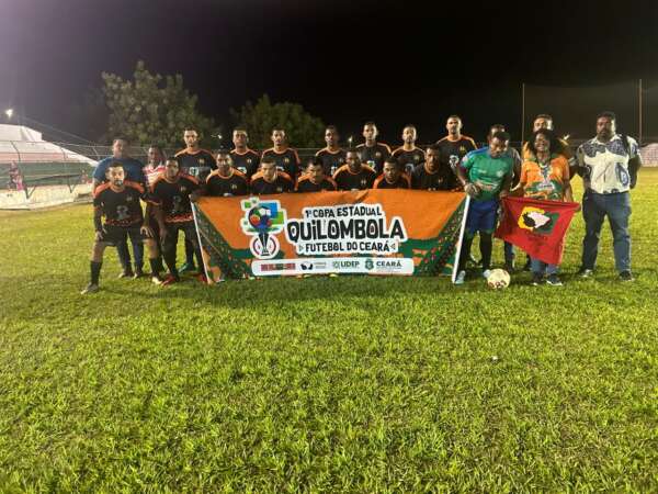 Encerramento da I Copa Estadual Quilombola de Futebol do Ceará será sábado (26)