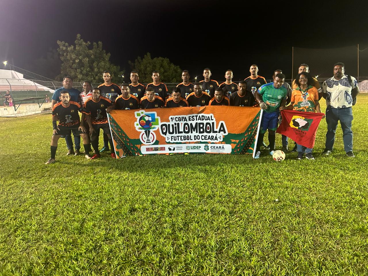 Encerramento da I Copa Estadual Quilombola de Futebol do Ceará será sábado (26)