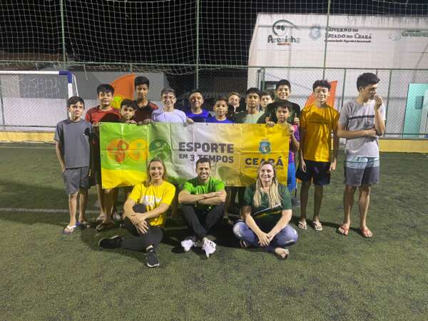 Sesporte implanta segundo núcleo do Projeto Esporte em 3 Tempos em Groaíras