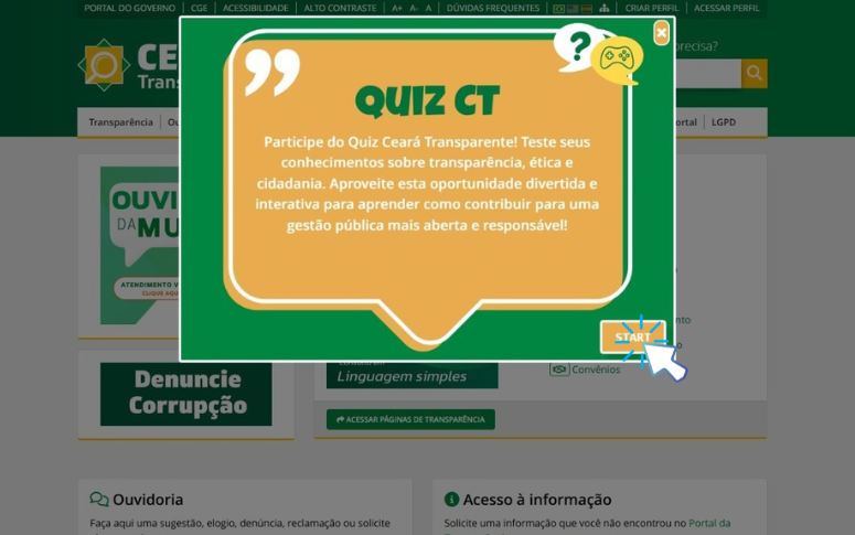 CGE lança ferramenta inovadora para engajar cidadãos: “Quiz CT”