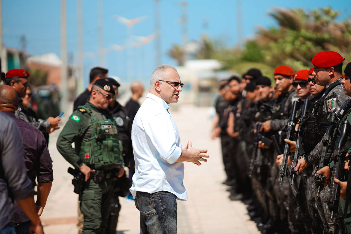 SSPDS inicia operação integrada para coibir crimes, cumprir mandados e reforçar a segurança nos bairros da AIS 8 de Fortaleza