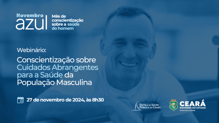 Novembro Azul: Sesa realiza webinar sobre saúde do homem