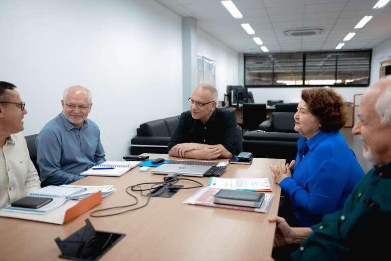 Gestores da SSPDS recebem representantes do Programa Cientista-Chefe da Secretaria das Mulheres para troca de conhecimentos sobre combate à violência contra a mulher