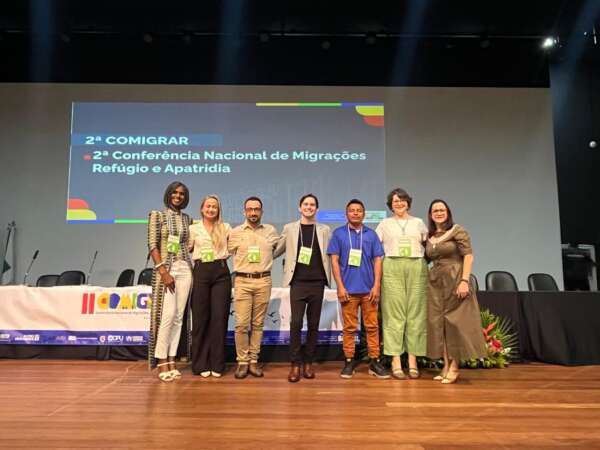Sedih participa da 2ª Conferência Nacional de Migrações, Refúgio e Apatridia (Comigrar), em Brasília