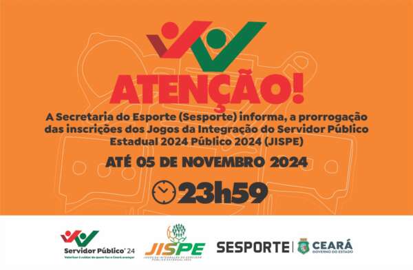 Prorrogadas as inscrições para o JISPE