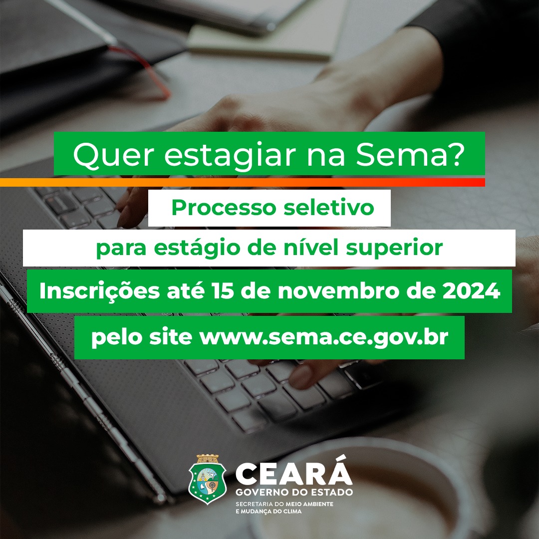 Sema abre processo seletivo para estágio de nível superior