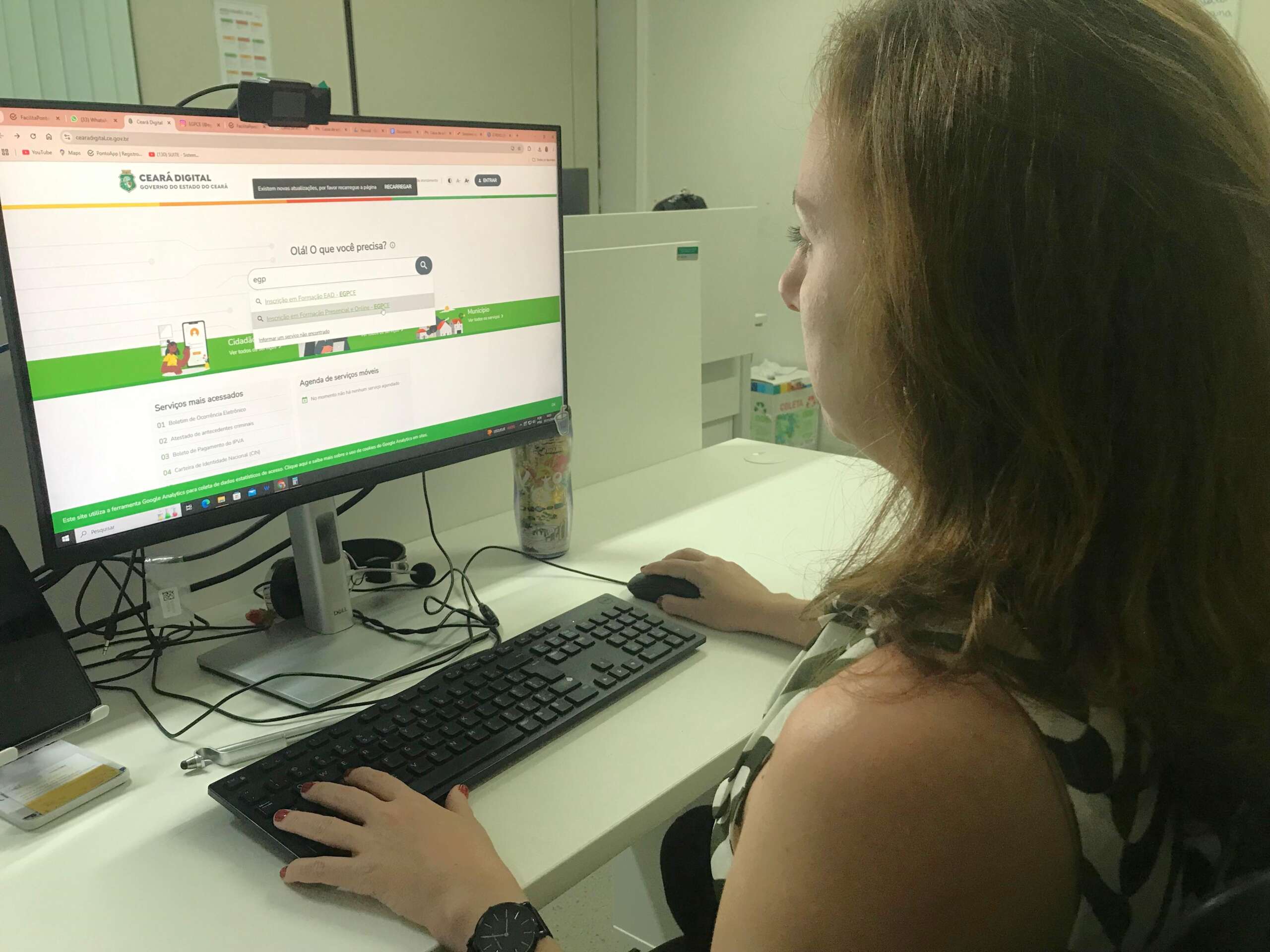 EGPCE atualiza Carta de Serviço Digital no portal do Governo do Ceará