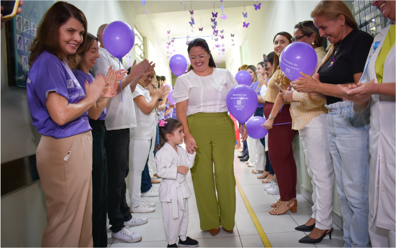 Semana da Prematuridade: Hospital César Cals inicia programação com desfile de bebês e crianças