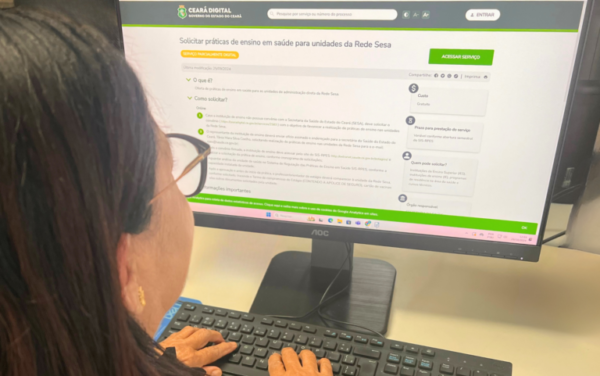 Saúde do Ceará publica nova Carta de Serviços ao Cidadão; 397 buscas estão disponíveis para consulta on-line