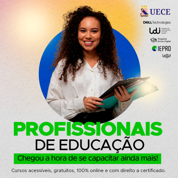 Uece oferta 500 vagas em capacitação para profissionais de educação