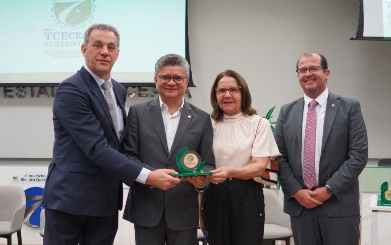 CGE recebe Selo TCE Ceará Sustentável 2024 por iniciativas em responsabilidade socioambiental