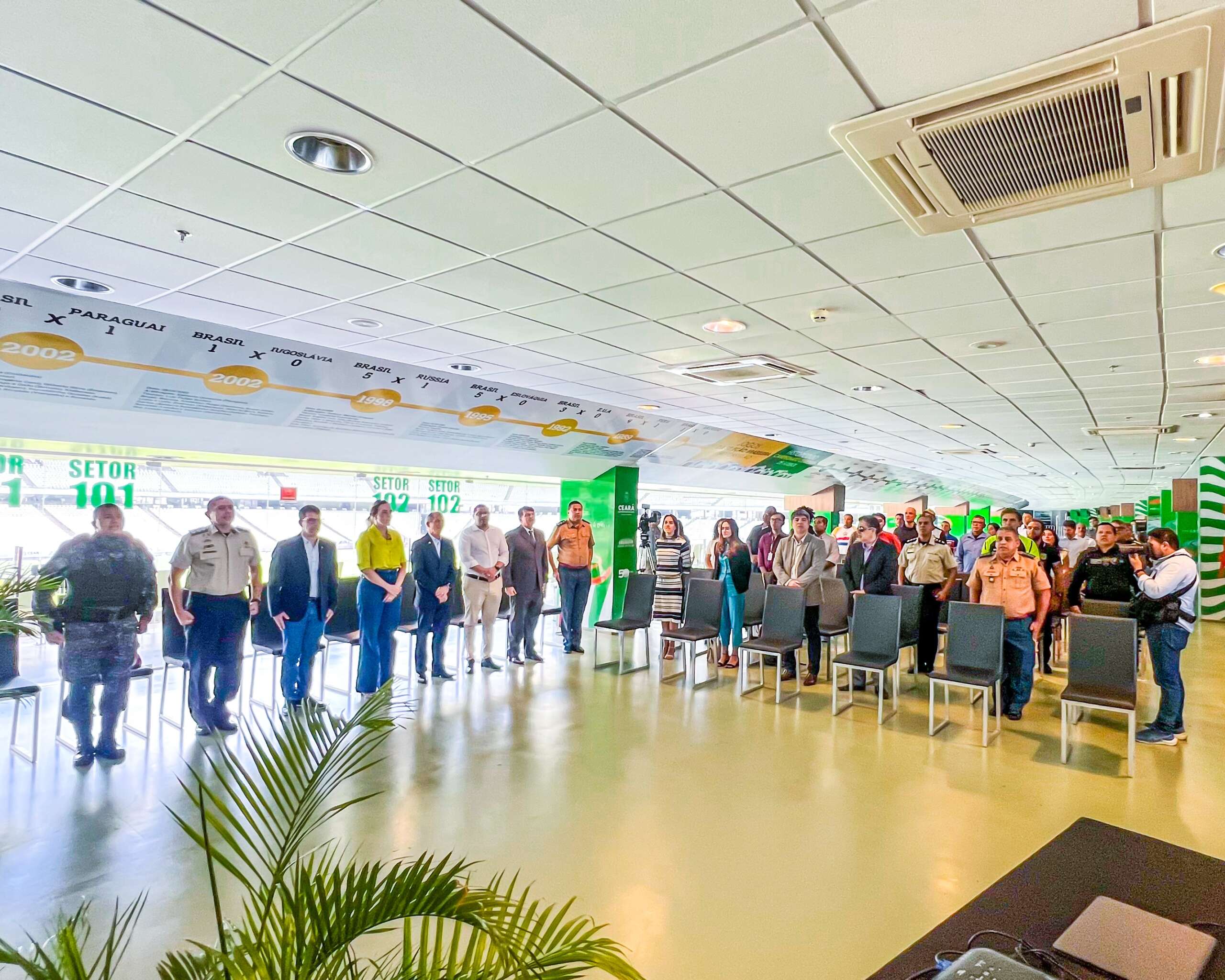 Governo do Ceará apresenta balanço do grupo de trabalho de avaliação de risco dos jogos na Arena Castelão