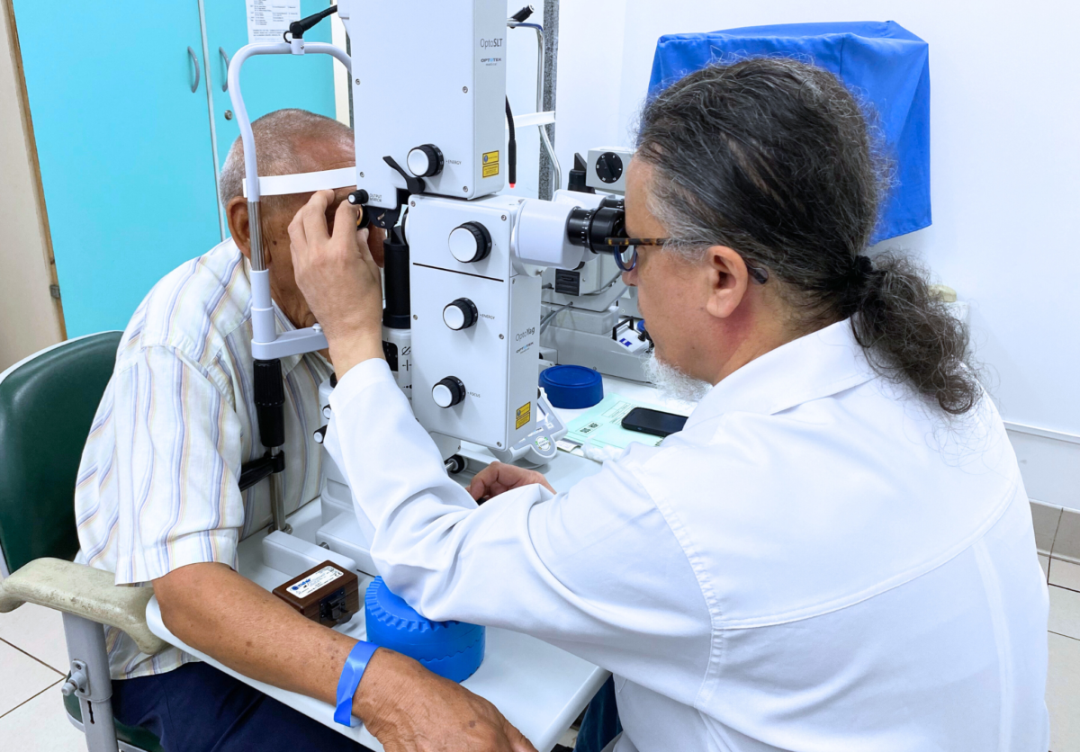 Nova tecnologia amplia cuidados com o glaucoma no HGF