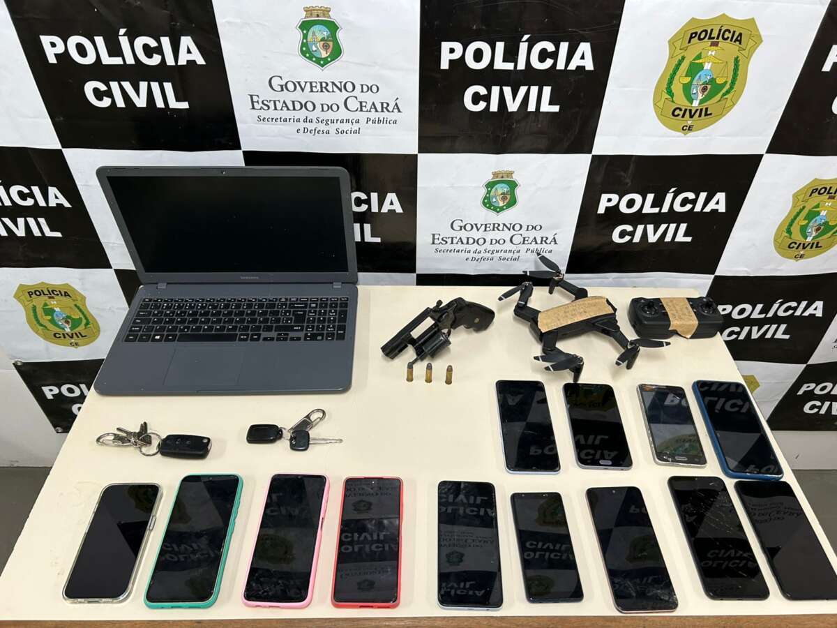 Polícia Civil cumpre 23 mandados judiciais no Ceará e no Maranhão contra integrantes de grupo criminoso