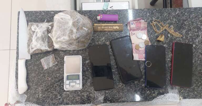 PMCE apreende adolescente com 600 g de maconha no bairro Bela Vista