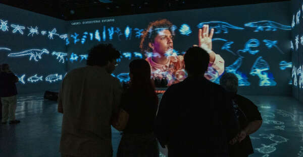 MIS-CE apresenta a obra imersiva “Fósseis do Cariri”, um passeio no tempo que recria fauna e flora do período cretáceo na Chapada do Araripe