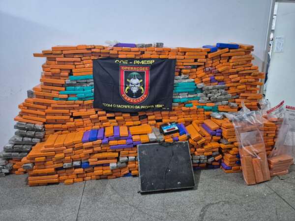 Com informações da Coin/SSPDS, suspeito de crimes no CE é preso e mais de uma tonelada de drogas é apreendida em SP