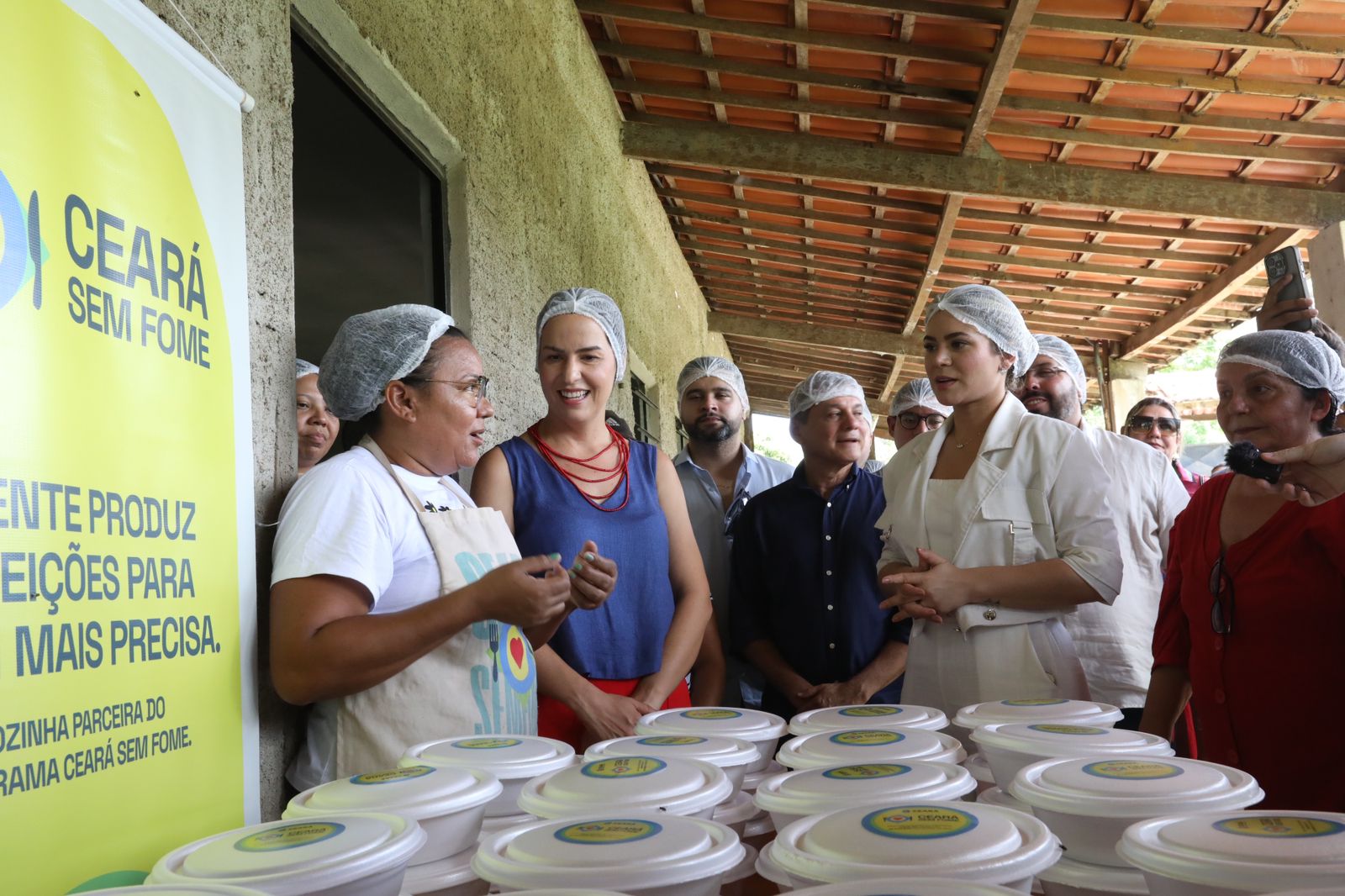 Na cidade de Pacatuba, Instituto Pacto Contra a Fome conhece experiência do Programa Ceará Sem Fome